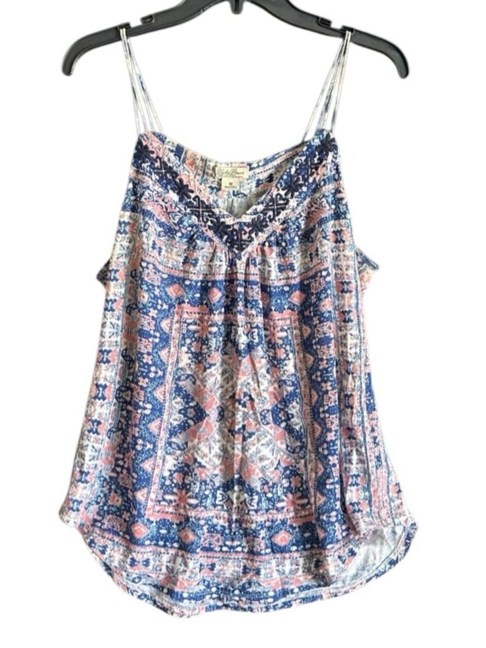 Tank Top - Blue & Pink